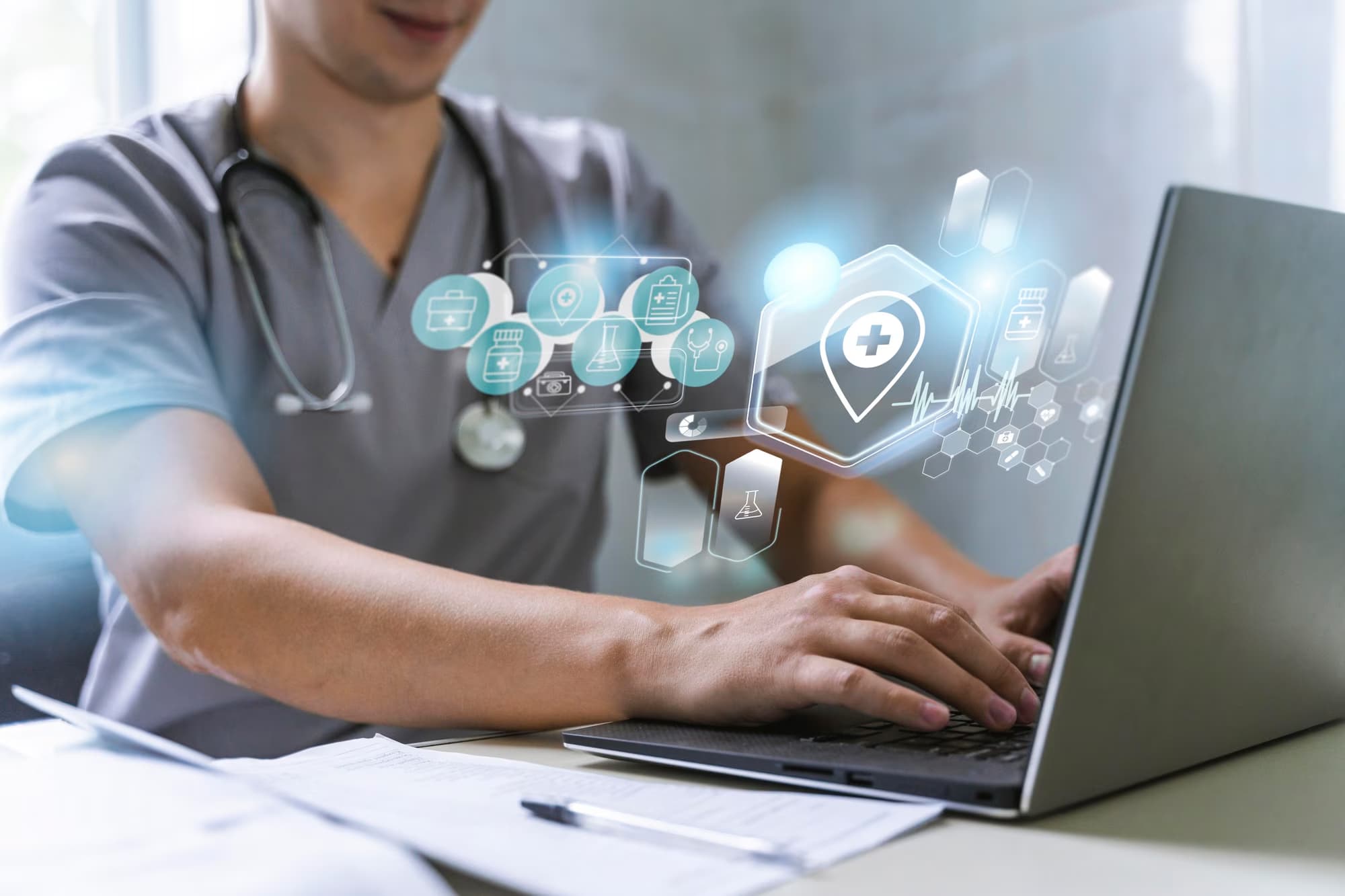 Medical technology in a clinical setting