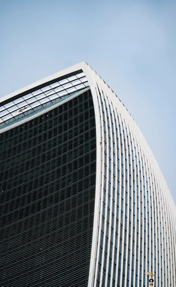 Modern building facade
